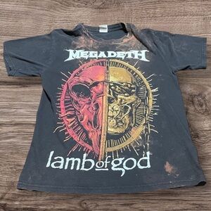 Black Megadeth Graphic Tee